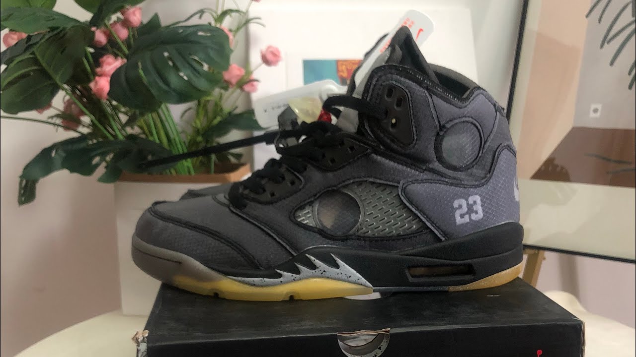 Off-White x Air Jordan 5 Retro SP 'Muslin'