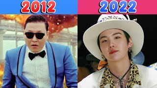 Top 10 Most Viewed Kpop Solos Of Each Year - 2012 To 2022