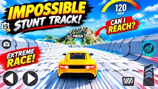 🔥 IMPOSSIBLE STUNT TRACK! 😱 Can I Survive This Extreme Car Race? | Car Simulator Gameplay screenshot 3