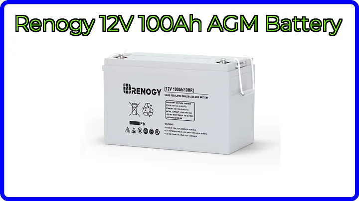 REVIEW (2025): Renogy 12V 100Ah AGM Battery. ESSENTIAL details.