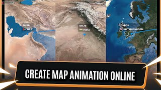 How to Create Map Animation Online Multi Dev Map Animation | Geek Savvy