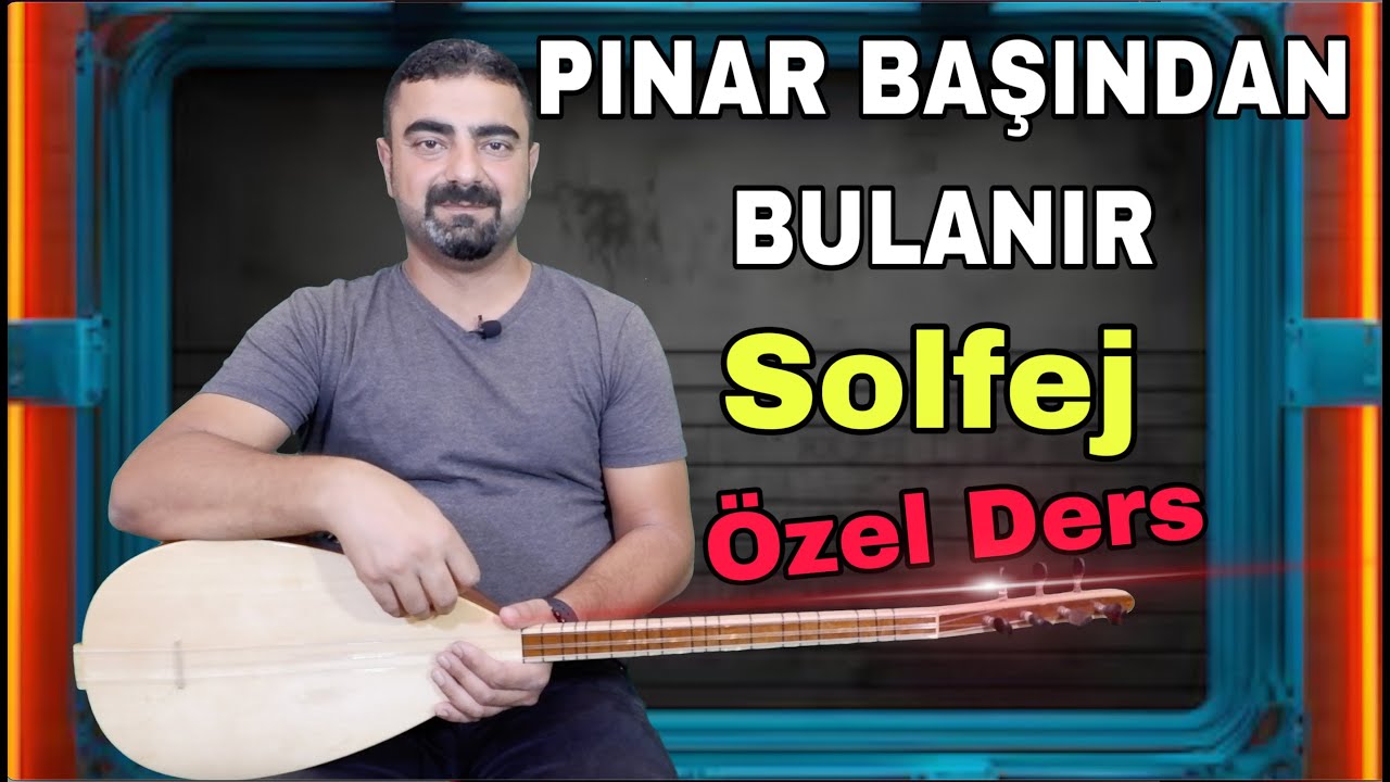Pınar Başından Bulanır/ Kısa Sap Bağlama/Solfej #pınarbaşından #bağlamadersi #solfej #saz #özelders