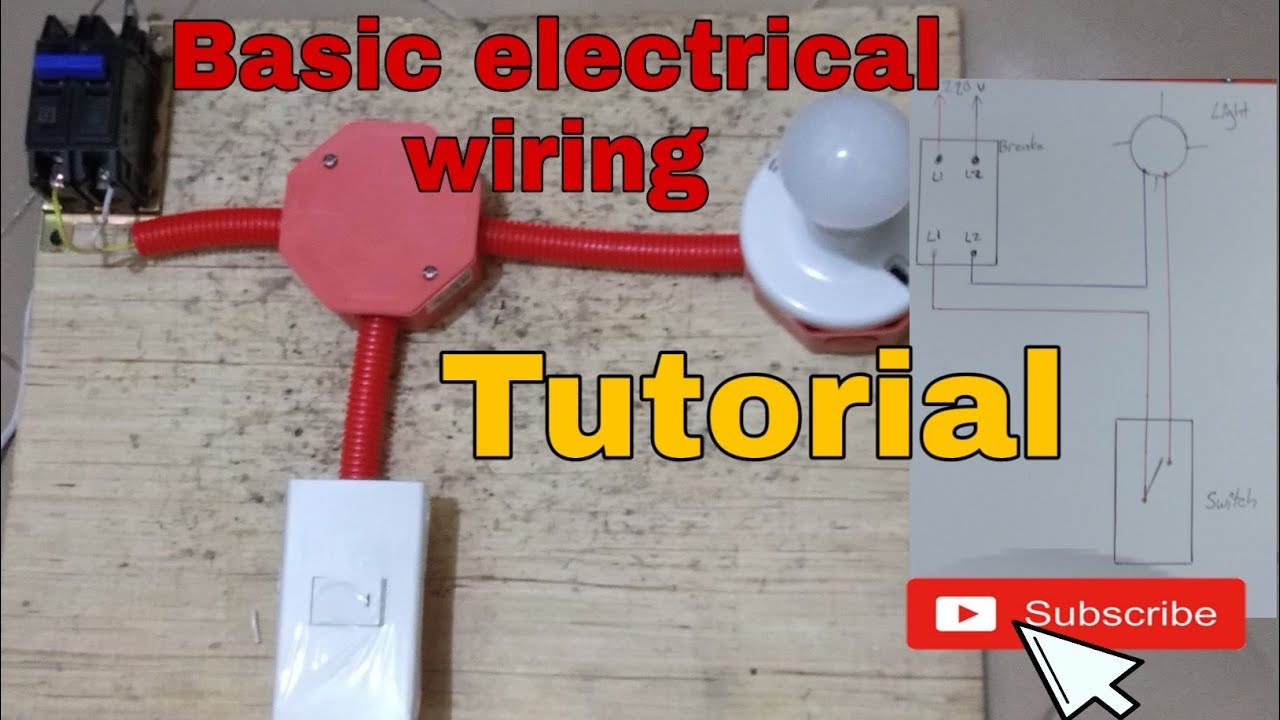 Basic house wiring (Tagalog) - YouTube