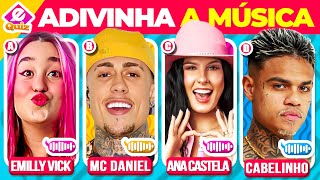 Emily Vick, Ana Castela, Mc Daniel, Mc Cabelinho 🎵 Quem Canta Esta Música? | Quiz de Música 2024 🎵