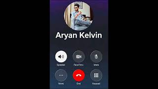 Aryan Kelvin 😅 Call Recording video 🤣|• funny Aryan Kelvin audio Calling to me 😲❣️|| screenshot 5