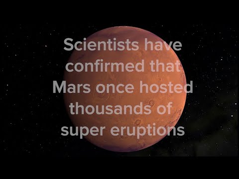 Thousands of Ancient Violent Volcanic “Super Eruptions” on Mars