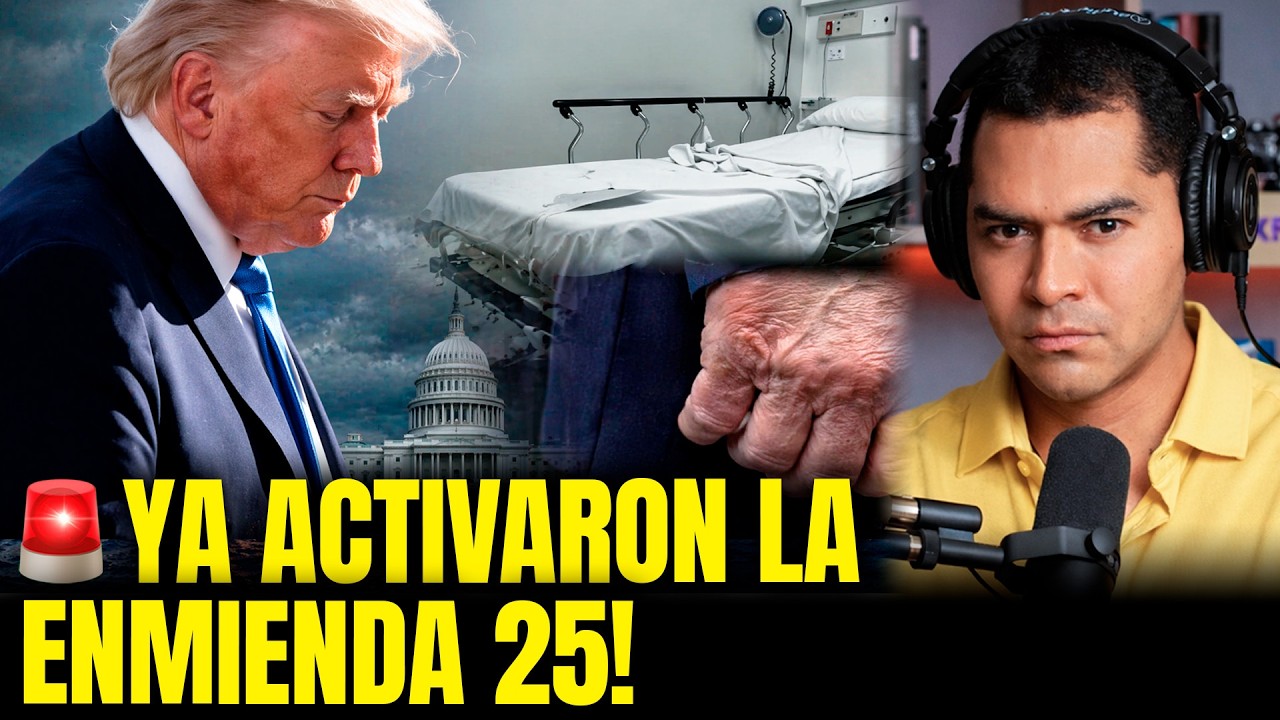 GABINETE DE TRUMP DECLARA! ARRANCA LA ENMIENDA 25 VS TRUMP!