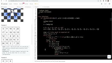 leetcode 2596. Check Knight Tour Configuration - direct check