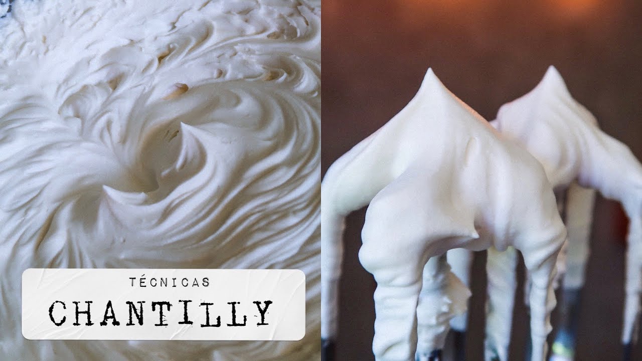 CHANTILLY DE CREME DE LEITE FRESCO COMO FAZER | TÉCNICAS | LUCAS ALENCAR Receita 103