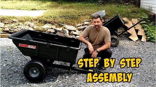 Brinly 10CUFT Dump Cart assembly
