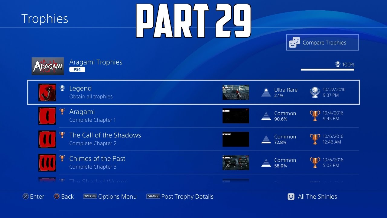 Aragami - 100% Walkthrough Part 29 [PS4] – Platinum Trophy