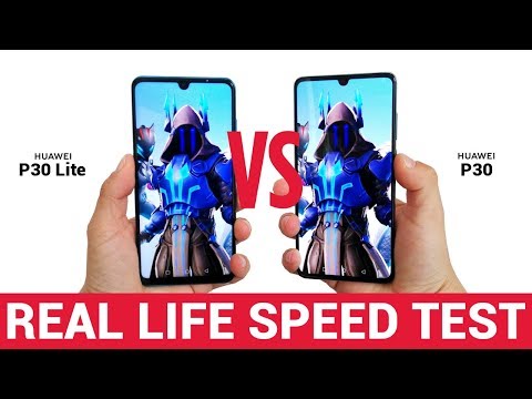 Huawei P30 Lite vs Huawei P30 - Real Life Speed Test! [Big Difference?]