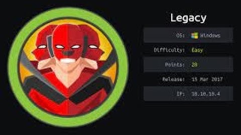 Hack The Box: Legacy w/o Metasploit