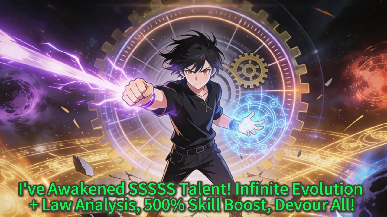 I've Awakened SSSSS Talent! Infinite Evolution + Law Analysis, 500% Skill Boost, Devour All!