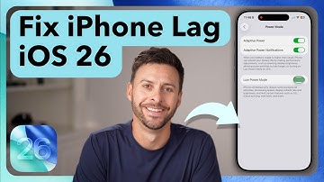 Hoe je vertraging op de iPhone (iOS 26) kunt verhelpen