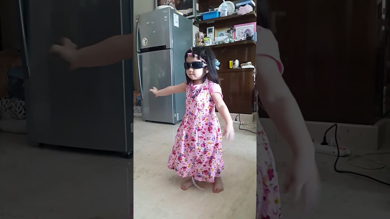Funny little girl dance YouTube