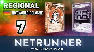 Hiveworld Regionals 2016 - #7 - Mind the Clot - Netrunner with TeamworkCast