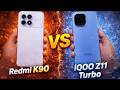 Redmi K90 vs iQOO Z11 Turbo 🔥 Snapdragon 8 Elite vs 8 Gen 5 | Best Flagship?