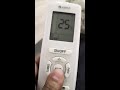 Change F To C Gree Split A C Remote Change F To C Gree Split A C Remote