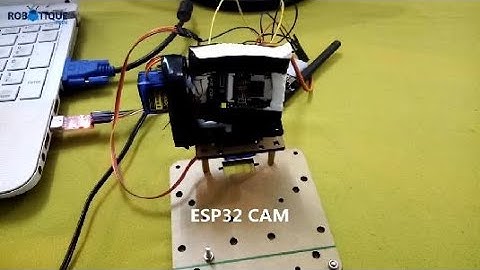 Detection of moving objects using the ESP32-CAM card
