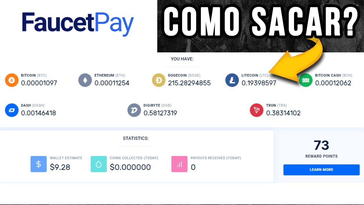 Faucetpay: O Melhor Método Para Sacar Criptomoedas RÁPIDO E FÁCIL - YouTube