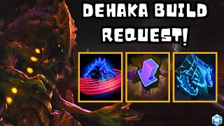 BEST ANTI MAGE TANK BUILD! BUILD REQUEST! - DEHAKA Gameplay - Heroes of the Storm