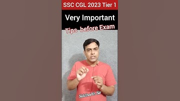 SSC CGL Exam - #ssccgl