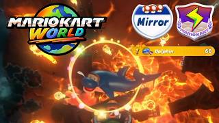 DOLPHIN BEST CHARACTER!? Mario Kart World MIRROR MODE Grand Prix 3-Star Ranking Lightning Cup 150cc