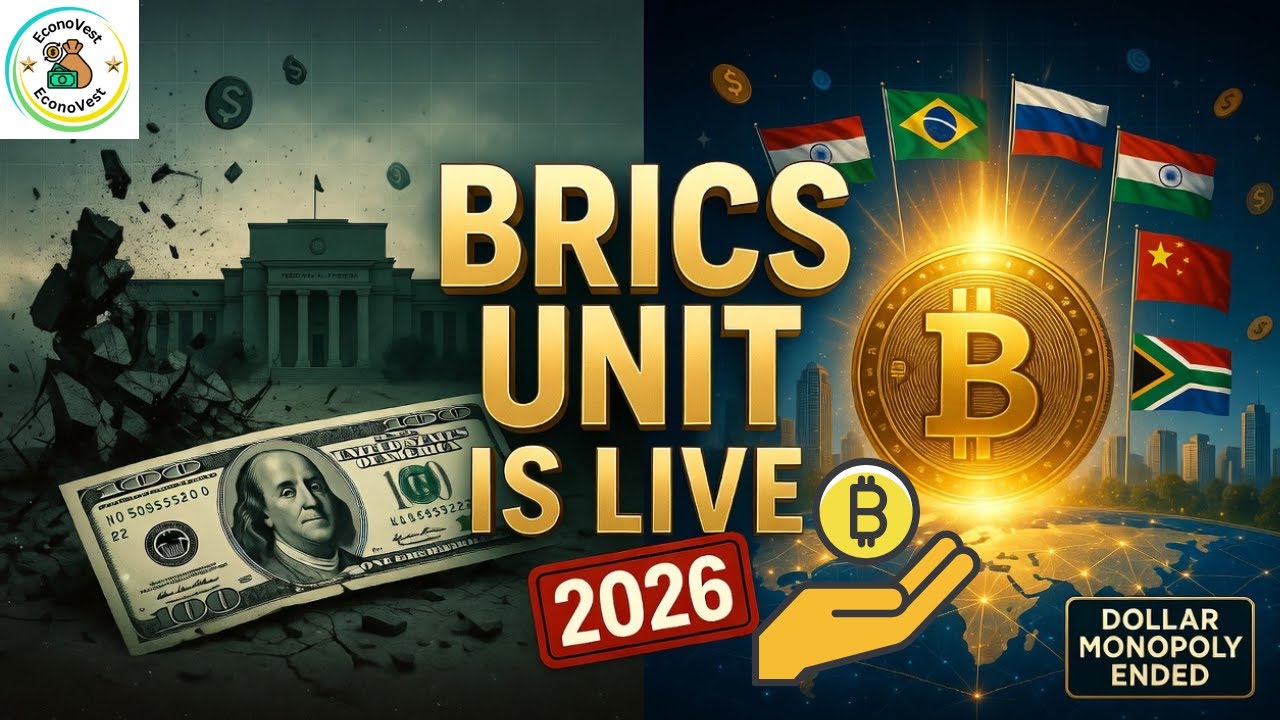 "BRICS Just Launched Their Gold-Backed Currency (Dollar Monopoly Ended)"