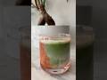 delicious strawberry matcha latte at home 🍓🍵 #food #drink  #matcha #latte  #strawberry #recipe