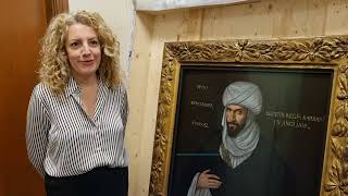 The Moroccan Ambassador painting from The Shakespeare Institute that&#39;s heading to New York