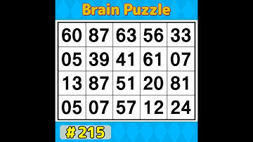 【Number Search】 90% of people can