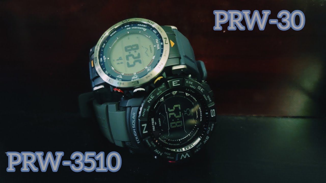 １つだけ残すとすればこれ一択。CASIO プロトレックPRW-3510-1JF