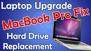 MACBOOK PRO HARD DRIVE REPLACEMENT HDD OR SSD EASY DIY TUTORIAL