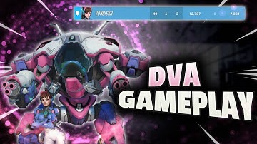 Overwatch 2 Open Queue Ranked Gameplay (Dva)