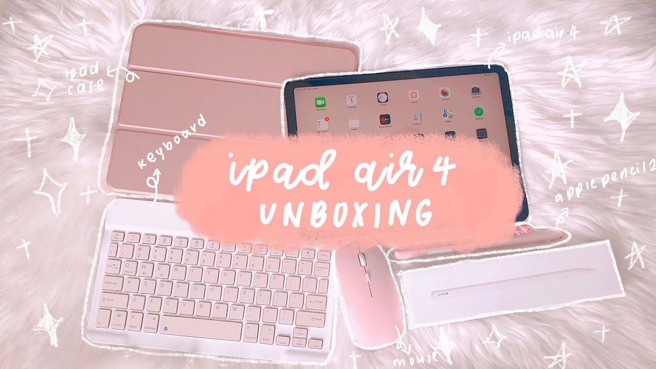 ☁️ ✨ ipad air 4 2020 unboxing + accessories 🦋 | singapore