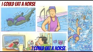 Phrasal verbs in English || I could eat a horse || Idiom In English  Slang In English