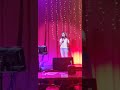 12 (2022) year old me sings Cups at karaoke