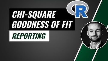 Reporting results of the Chi-Square Goodness-of-fit test R