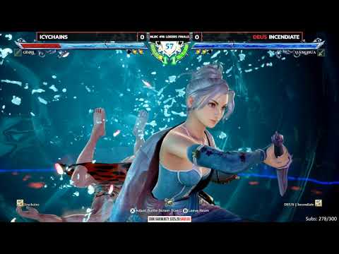 Soulcalibur VI @ NLBC Online #16 - Icychains vs DEUS Incendiate - LOSERS FINALS [4K/60fps]