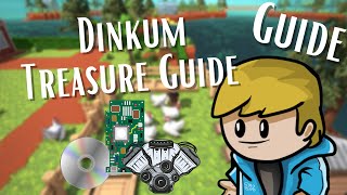 Dinkum How To Find Treasure | Old Contraption, Green Board, Shiny Disk