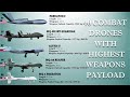 Top 10 Combat Drones With Highest Weapons Load Capacity (2021)