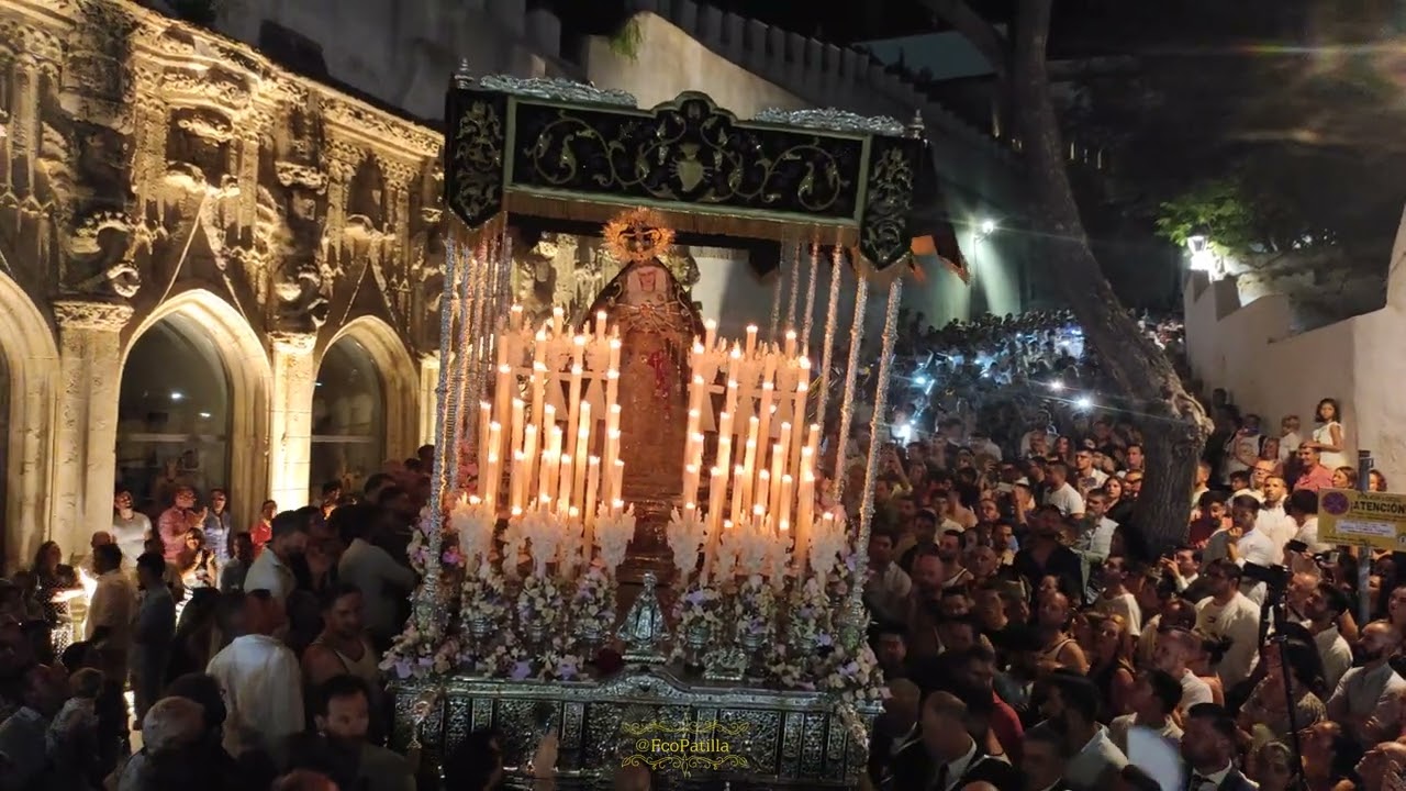 Ntra.Sra de Dolores Coronada por la cuesta Belén "Sanlúcar de Barrameda" 23/7/22 suena campanilleros