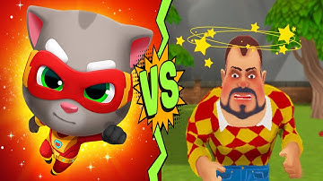 Dark Riddle 4.1.3 vs Talking Tom Hero Dash ( Mime vs Tom )