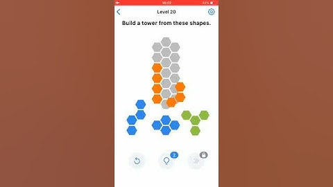 Build a tower from these shapes  Easy Game Brain Test