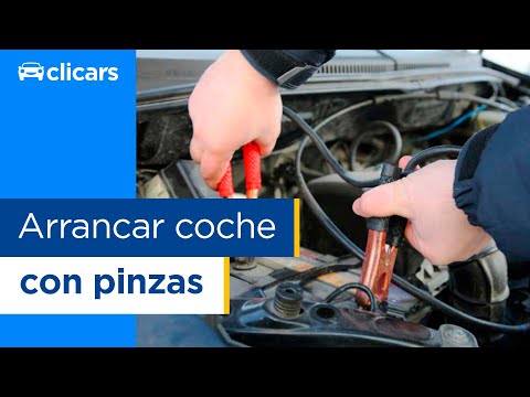 Cómo arrancar el coche con pinzas si te quedas sin batería