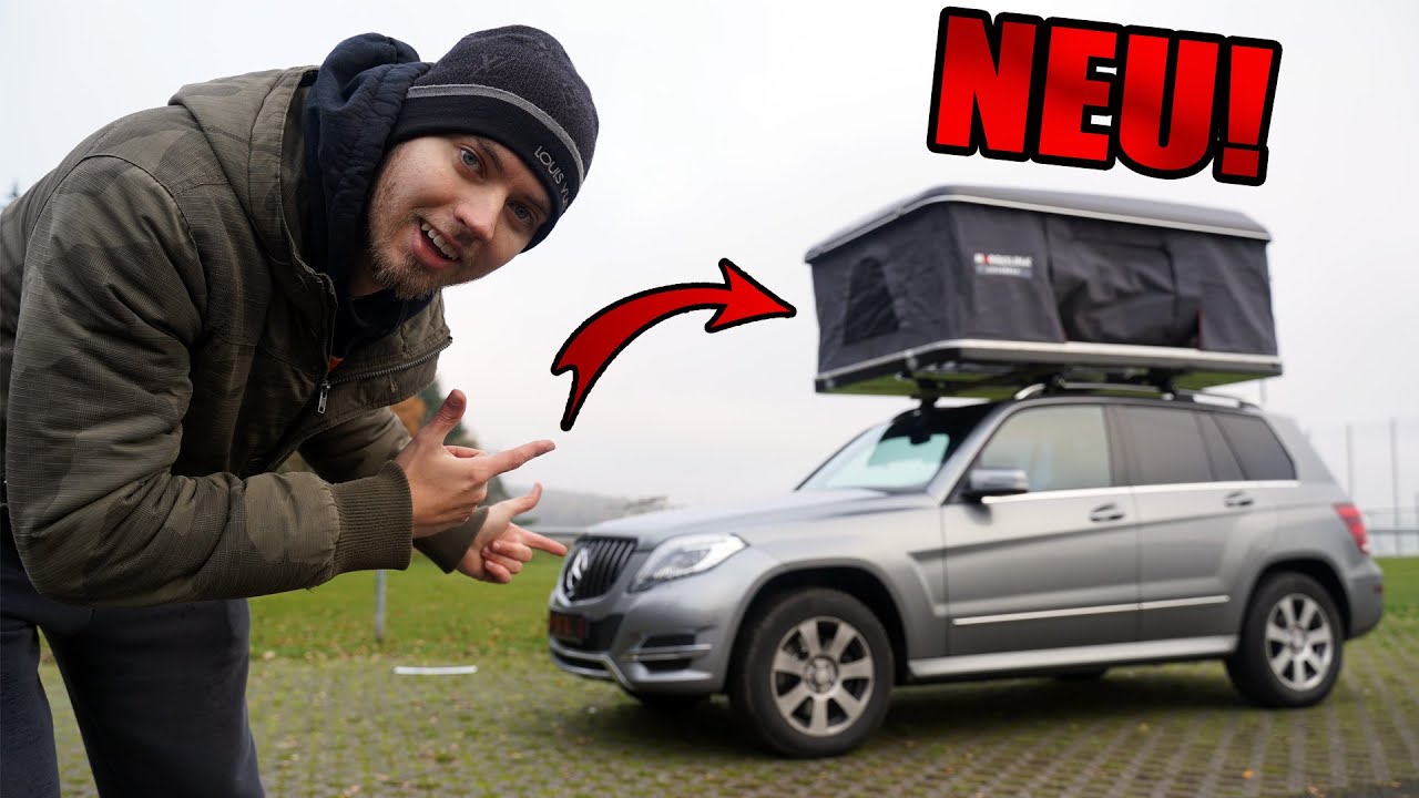 Mein neues OUTDOOR AUTO mit DACHZELT und Equipment fürs ÜBERLEBEN! (GLK und Maggiolina Airtop)