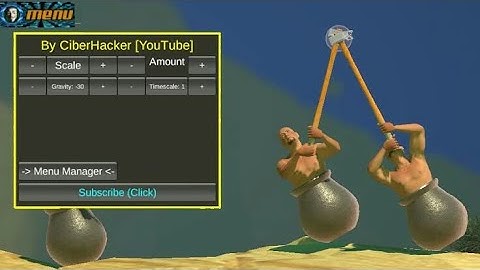 How to Hack Get MOD menu+Gravety hack in Getting Over it with Bennett Foody IN ALL ANDROID DEVICE 😃