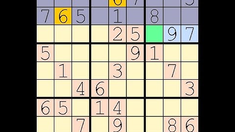 How to Solve Globe and Mail Sudoku Five Star?  21 May, 2023