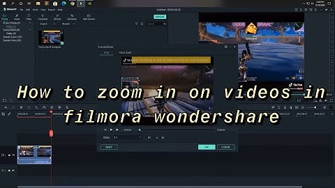 How to Zoom in on Videos in Filmora 9 (Tutorial)